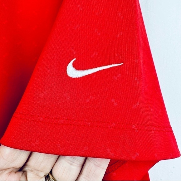 Nike Other - Nike Pro-Golf Standard Fit Red - Geometric Print - Polo - Size: XL